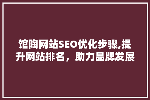 馆陶网站SEO优化步骤,提升网站排名，助力品牌发展